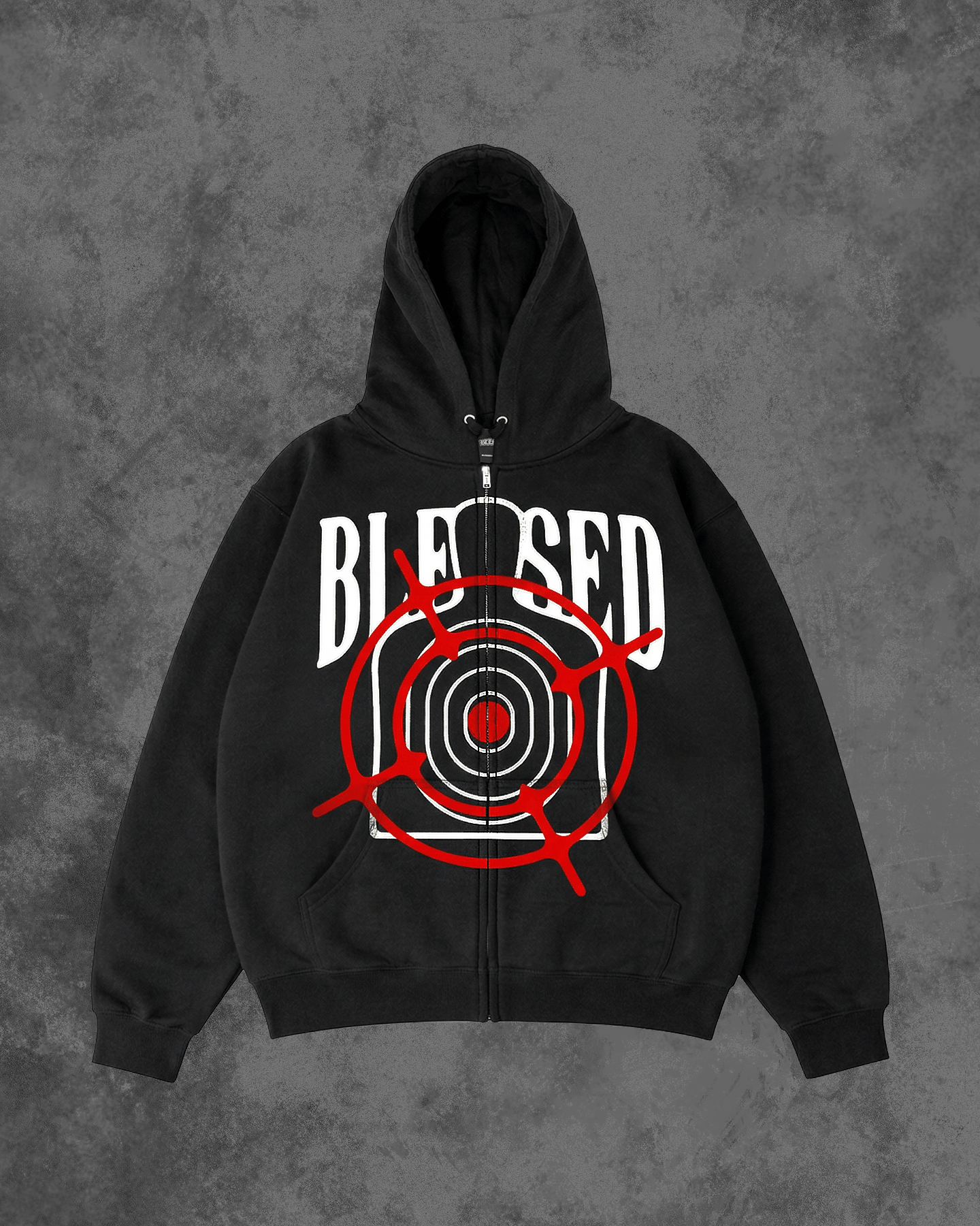 TARGET ZIP UP - Official Blessed Apparel