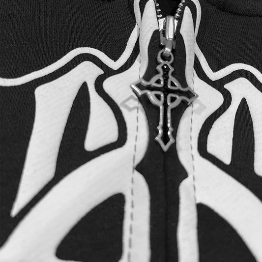 CROSS ZIP UP - Blessed Apparel