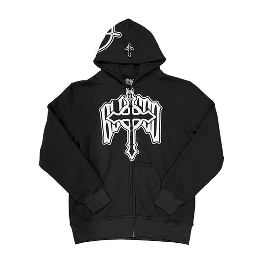 CROSS ZIP UP - Blessed Apparel